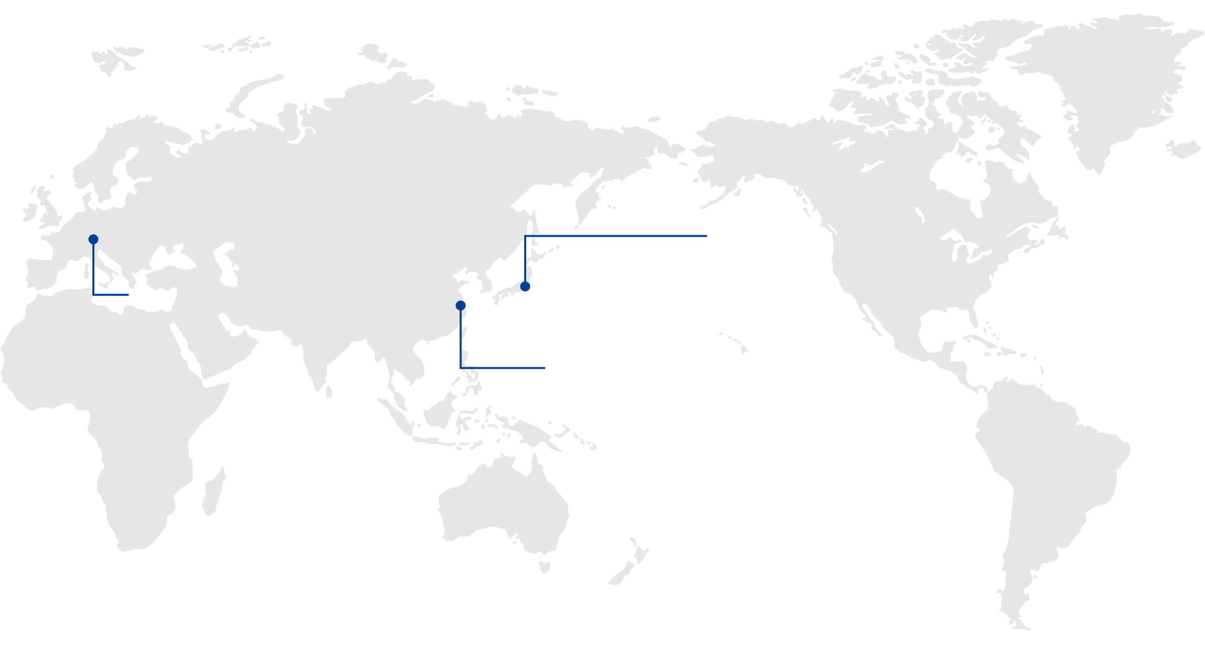 研究・技術開発主要拠点マップ